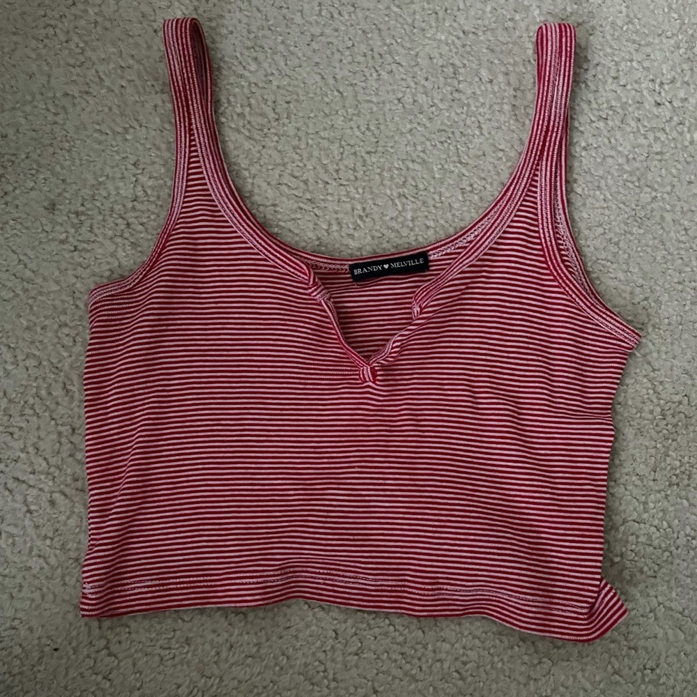 Striped Brandy Melville tank top